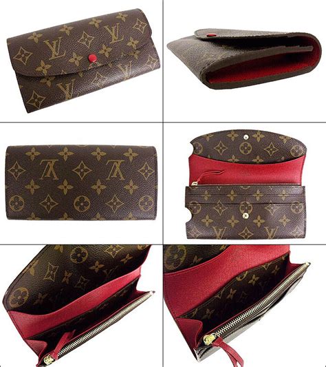 louis vuitton emilie vs josephine wallet|red Louis Vuitton wallet.